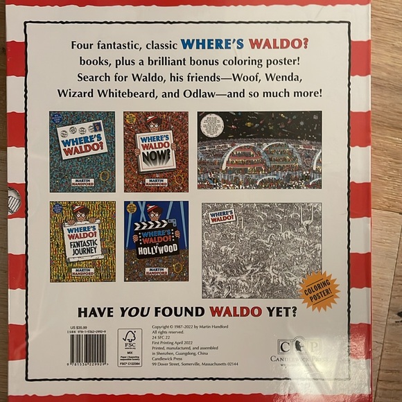 New! WHERE’S WALDO The Funtastic Four Bundle. NEW! Difficult to find. - Picture 5 of 8